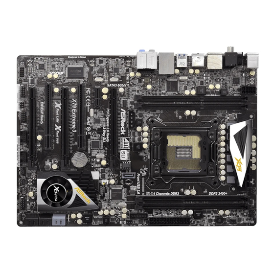 ASROCK X79 Extreme3 User Manual