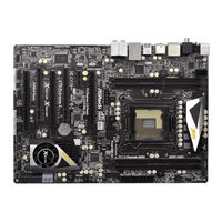 ASRock X79 Extreme3 Quick Installation Manual