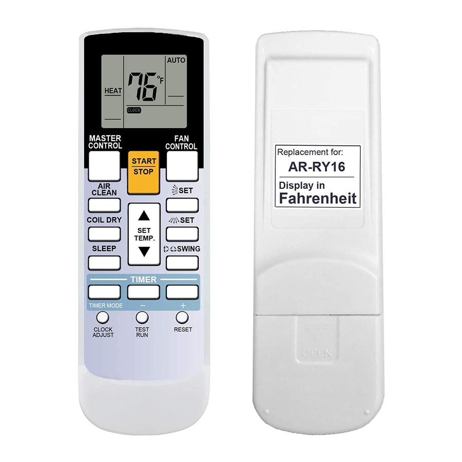Fujitsu Inverter Halcyon AOU30CLX Operating Manual