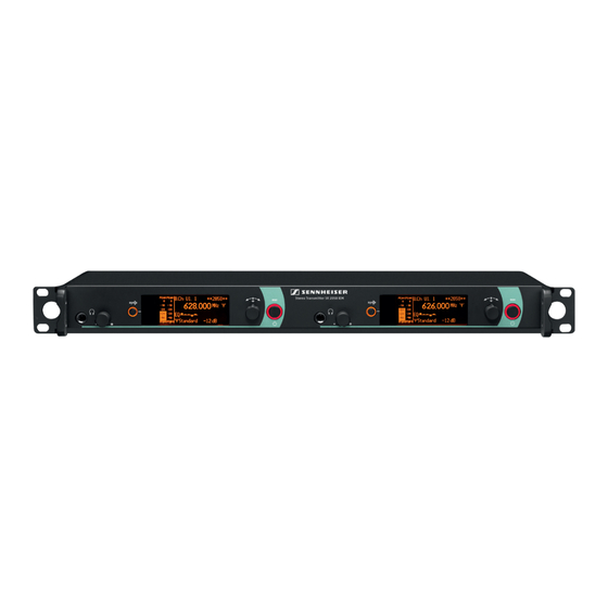 Sennheiser SR 2050 Specifications