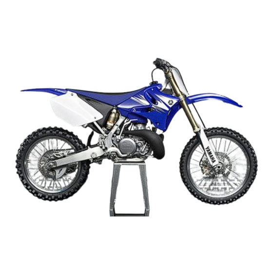 Yamaha YZ250 2001 Repair Manual