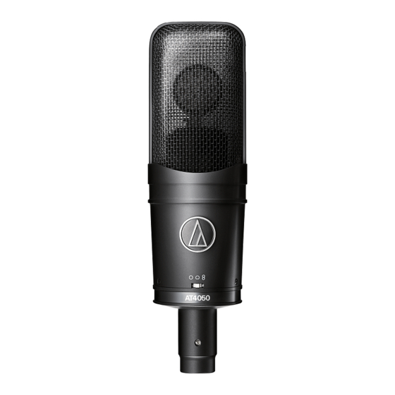 Audio Technica AT4050/LE User Manual