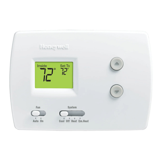 Heagstat Non-Programmable Thermostat 1 Heat/1 Cool