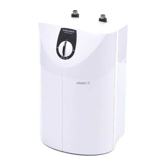 STIEBEL ELTRON SNU 5 SL antitropf comfort Operating And Installation Instructions