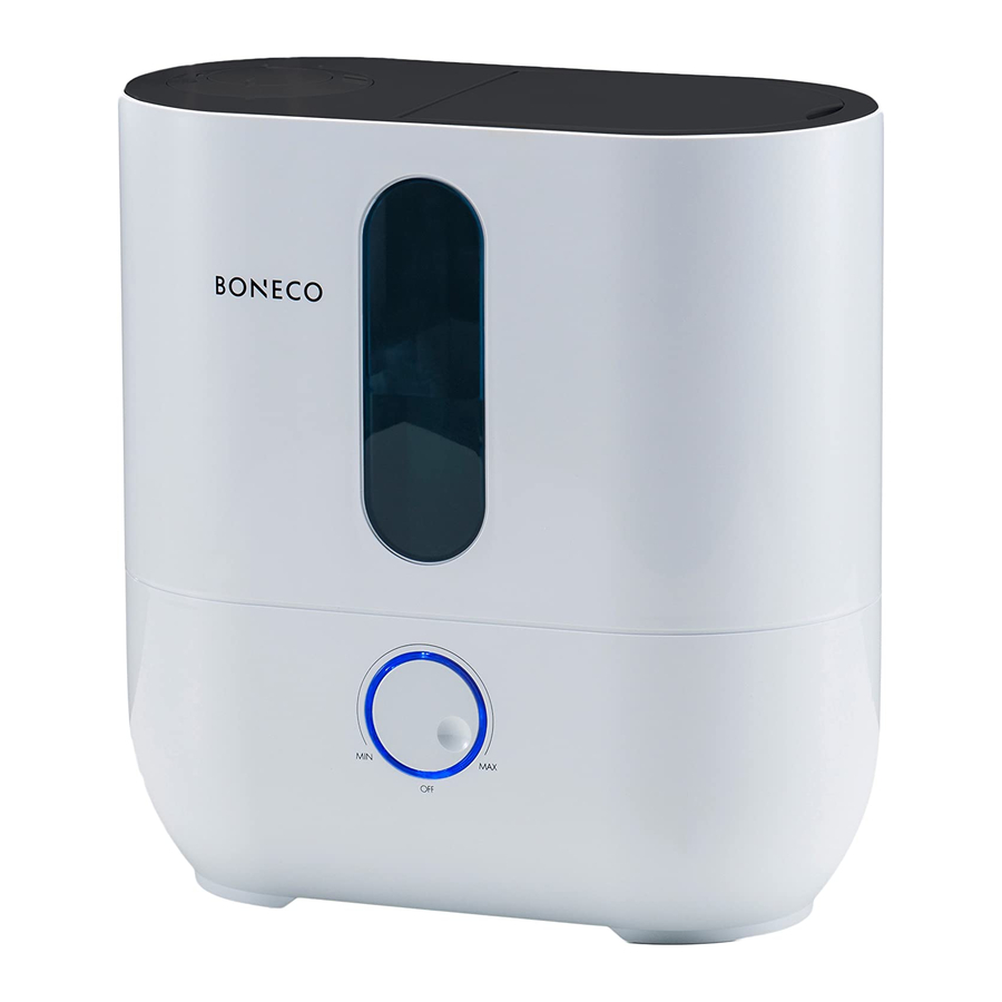 Boneco U330 Quick Manual