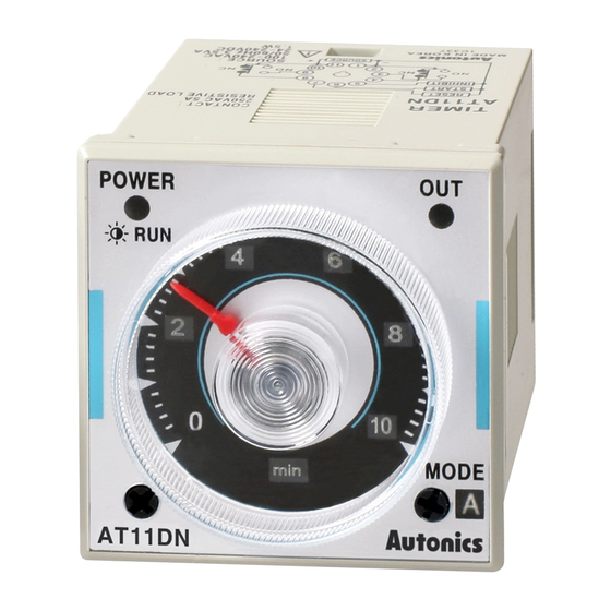 Autonics AT11DN Series Instruction Manual