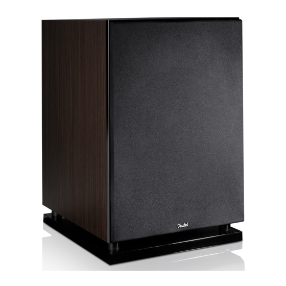 Teufel T 2000 SW Technical Description And Operating Instructions