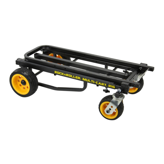 RockNRoller Multi-Cart R16RT Assembly Instructions