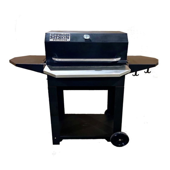 Myron Mixon Smokers MAMMCG2020 Installation Instructions Manual
