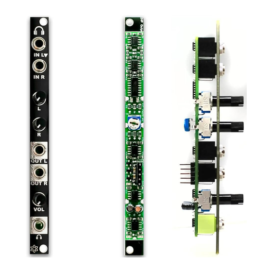 Synthrotek Head Out Quick Start Manual