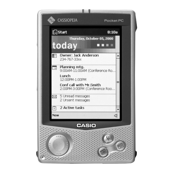 Casio Cassiopeia E-125 Service Manual And Parts List