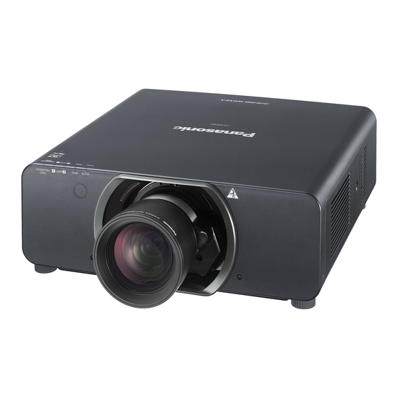 Panasonic PT-DS8500 Operating Instructions Manual