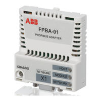 Abb FPBA-01 PROFIBUS DP User Manual