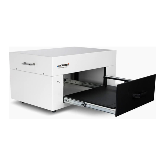 Microtek ObjectScan 1600 Manuals