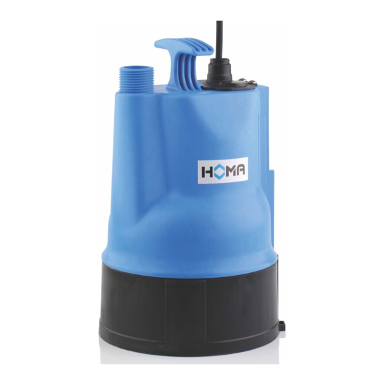 Homa C237 W3 Original Instruction Manual