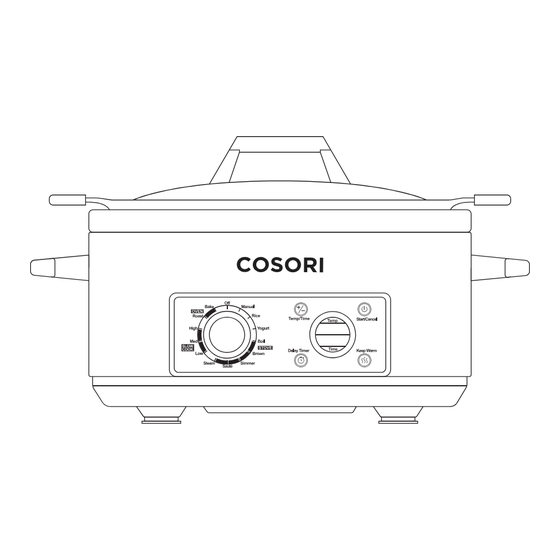 Cosori multi cooker manual sale