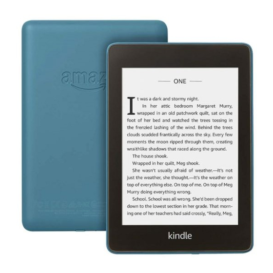 Amazon Paperwhite User Manual