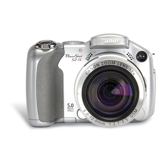 Canon Powershot S2 IS Connection Manual