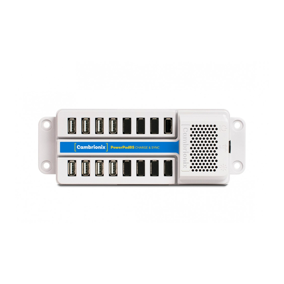 CAMBRIONIX PowerPad8S User Manual