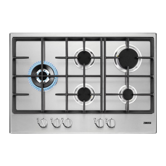 Zanussi ZGH76534XS Manuals