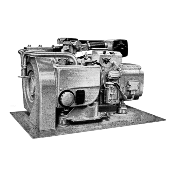 Onan AUX GenSet NH Series Operator's Manual