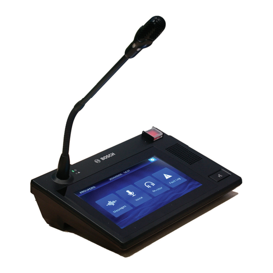 Bosch PROSPERO PRP-CST Installation Manual