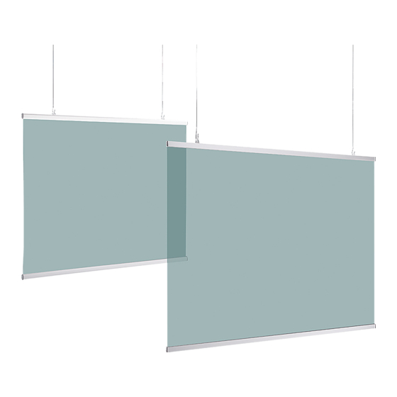 ROSE DISPLAYS SUPERSNAP WITH WALL HANGERS Instruction Sheet