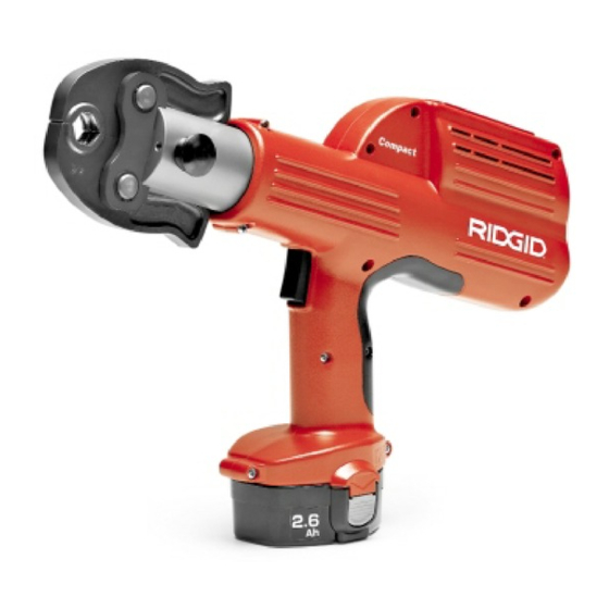 RIDGID COMPACT 100-B OPERATOR'S MANUAL Pdf Download | ManualsLib