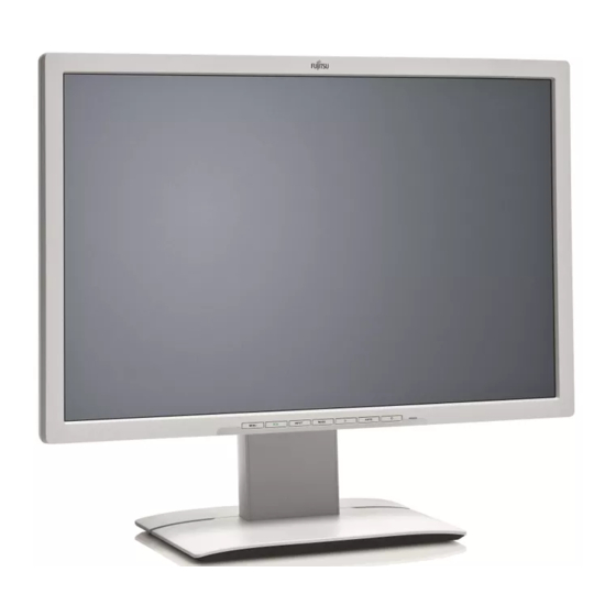 FUJITSU P24W-6 IPS OPERATING MANUAL Pdf Download | ManualsLib