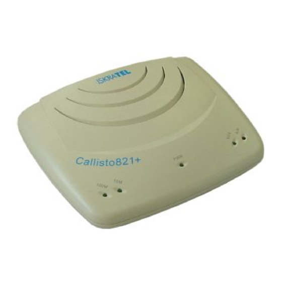 Iskratel SI2000 CALLISTO821+ User Manual