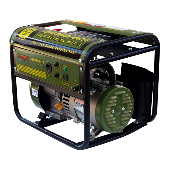 Sportsman 2000 Watt Generator Manual