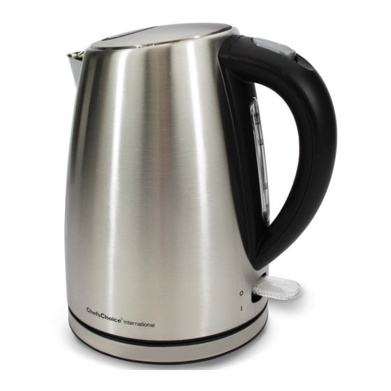 Cordless Electric Glass Kettle I Chef'sChoice Model 680 - Chef's Choice by  EdgeCraft