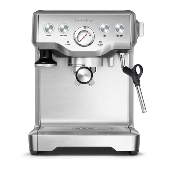 breville coffee machine instructions