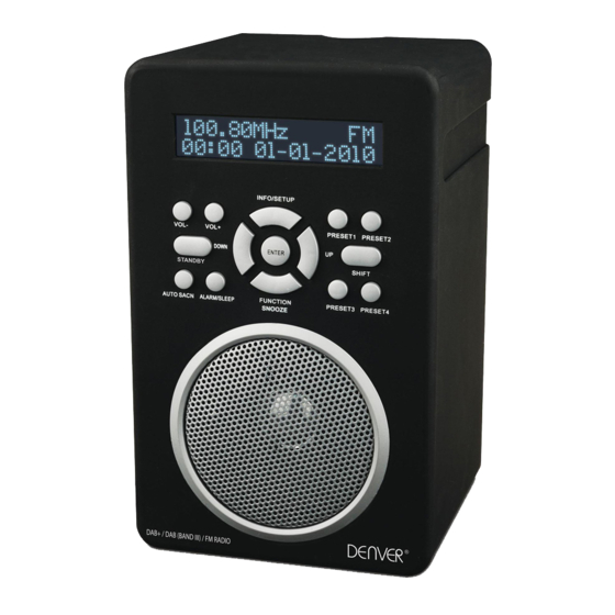 DENVER DAB43 PLUS INSTRUCTION MANUAL Pdf Download ManualsLib