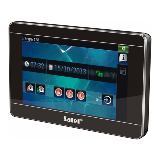 Satel INT-TS User Manual