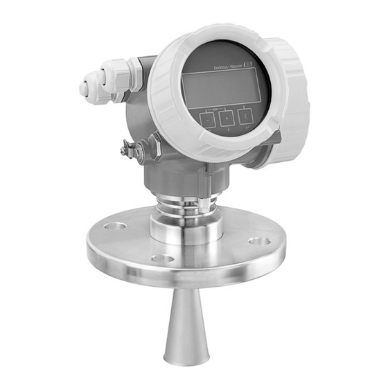 Endress+Hauser Micropilot FMR51 Technical Information