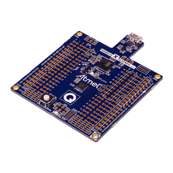 Atmel ATSAMD10 Xplained Mini User Manual