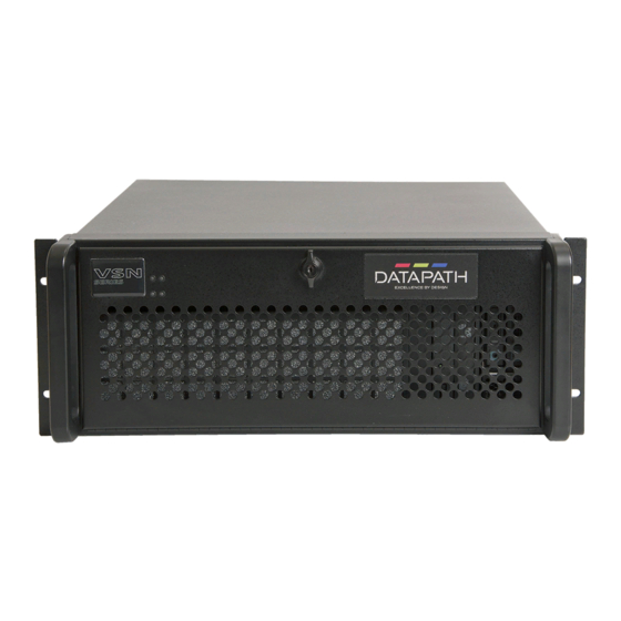 Datapath VSN Series Quick Start Manual
