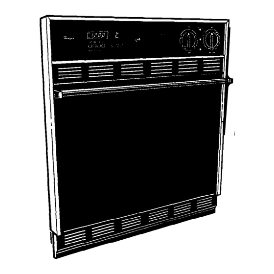 User Manuals: Whirlpool RB760PXT Built-in Electric Oven