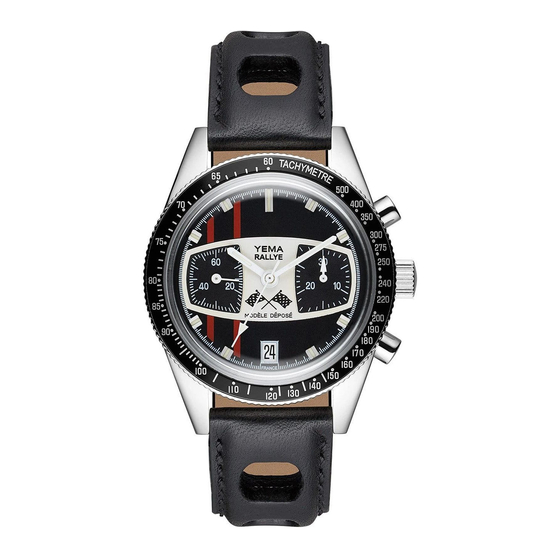 Yema RALLYE MARIO ANDRETTI LIMITED EDITION Manual