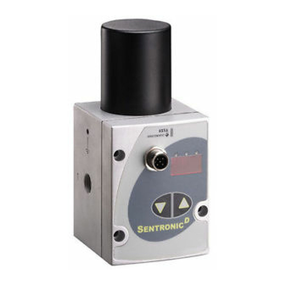 Numatics SentronicD Installation Manual