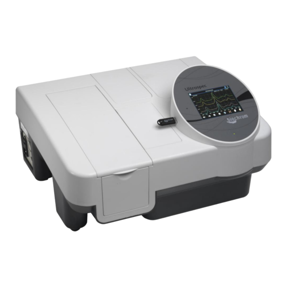 biochrom Ultrospec 50 User Manual