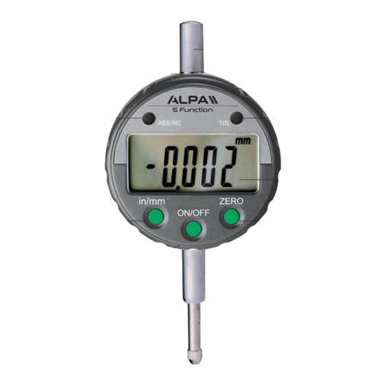 ALPA 5 Functions Manual