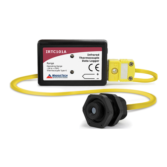 MadgeTech IRTC101A Product User Manual