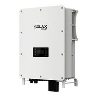 Solax Power X3-AELIO Installation Manual