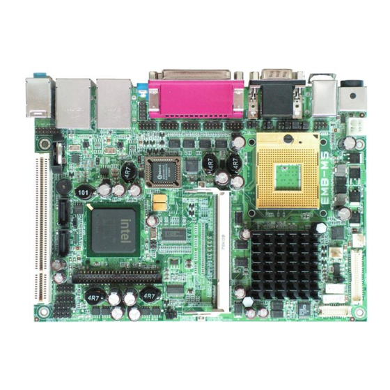 Award EMB-M5 User Manual