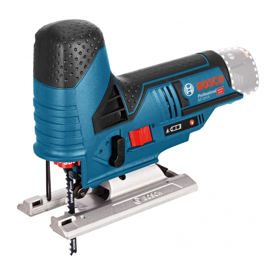 Bosch Professional GST 12V-70 Manual