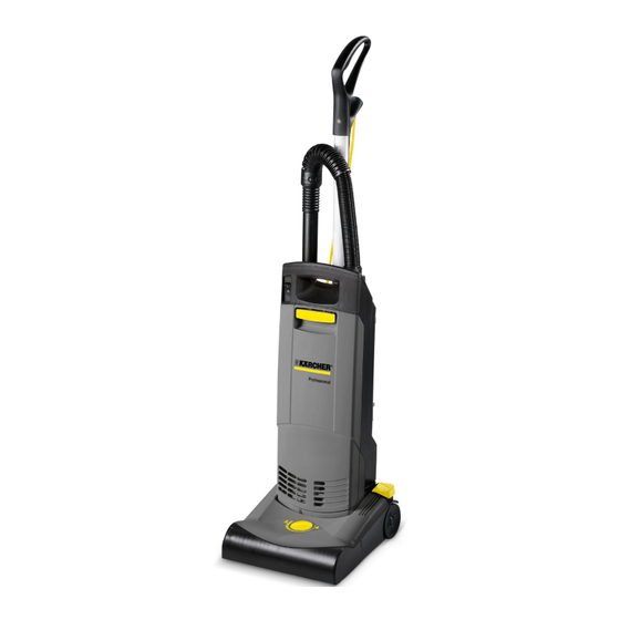 Kärcher CV 30/1 User Manual
