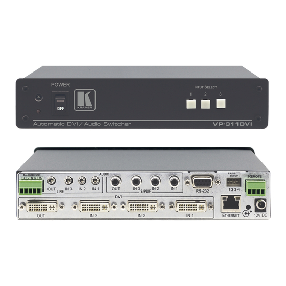 Kramer VP-311DVI User Manual