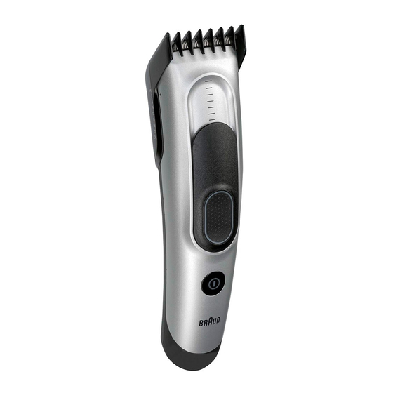 BRAUN HAIR CLIPPER HC5090, MEN'S HAIR CLIPPER, TRIMMER - GTIN/EAN